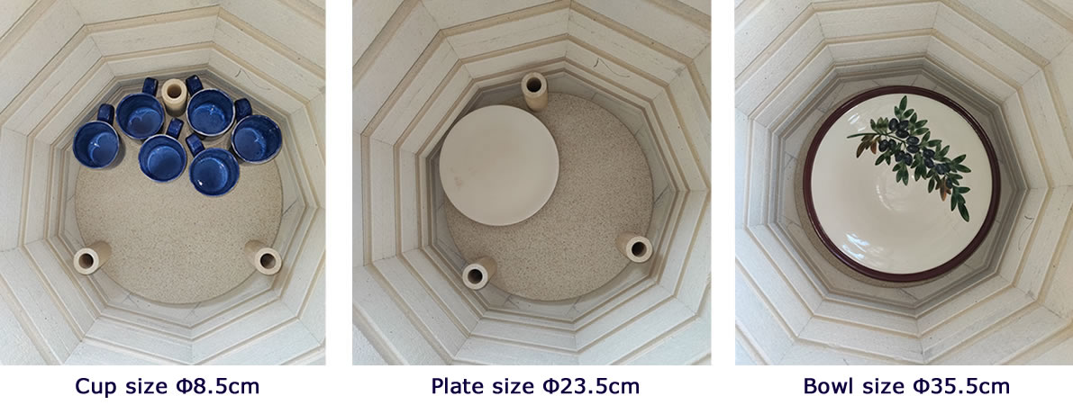 Top load ceramic kilns